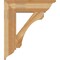 Ekena Millwork Legacy Traditional Rough Sawn Bracket, Western Red Cedar, 6"W x 26"D x 30"H BKT06X26X30LEC01RWR - alternate 2